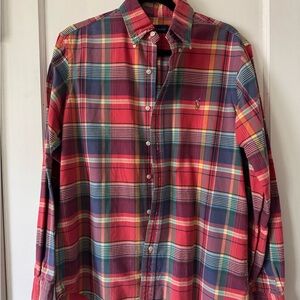 Polo by Ralph Lauren Men's Multicolor Plaid Shirt